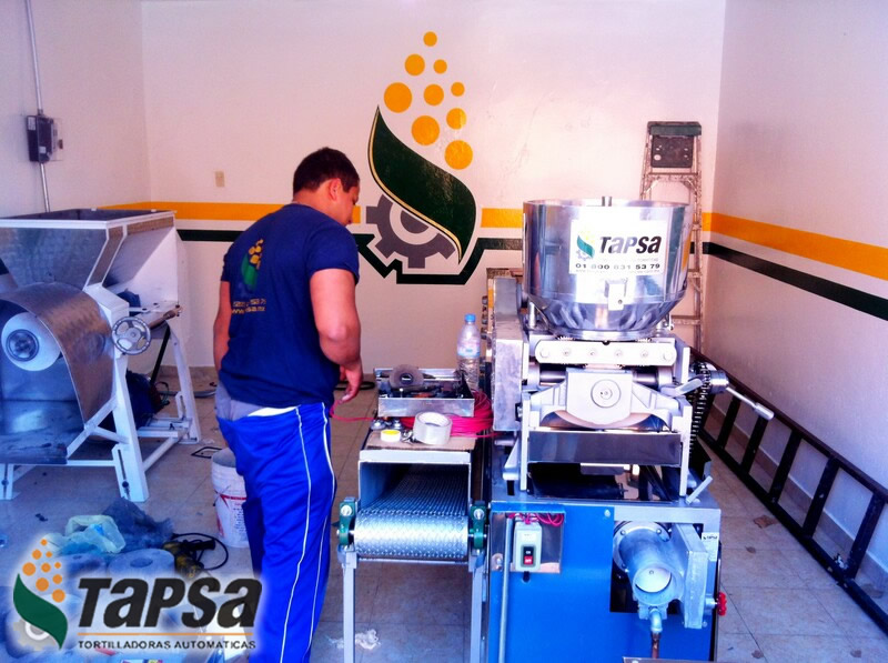 Installation of your equipment TAPSA performed by specialists